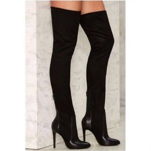 Nasty Gal Thigh High Boots